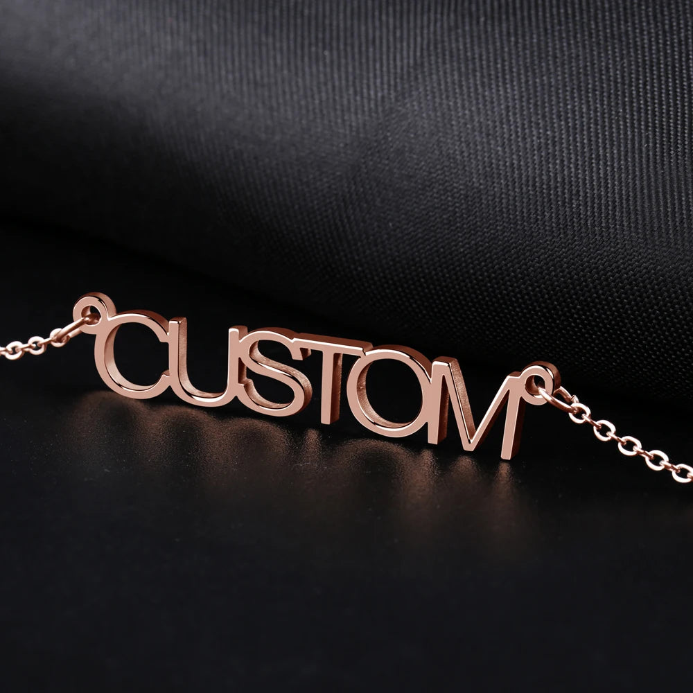 Personalized 925 Sterling Silver Name Necklace - ClickNShopGoods