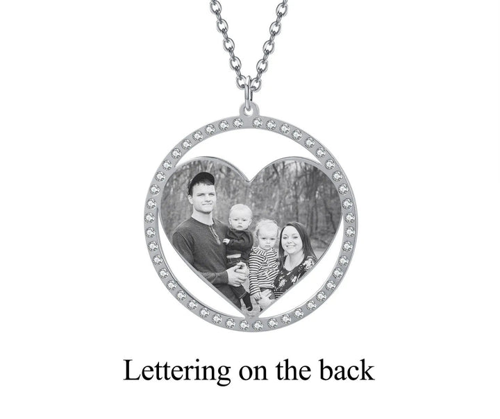 Personalized Custom Photo Medallion Pendant Necklace