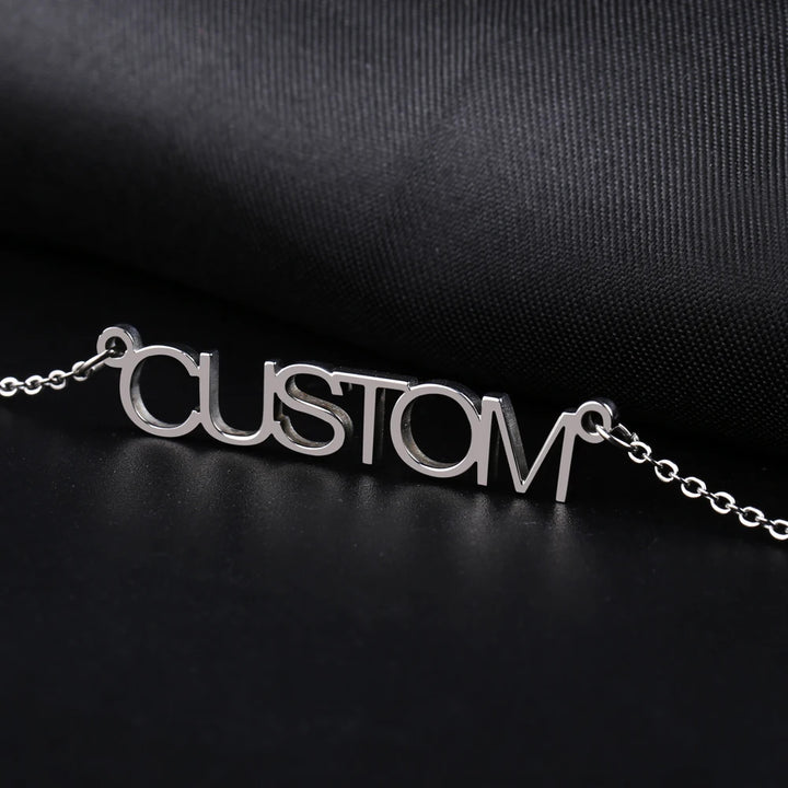 Personalized 925 Sterling Silver Name Necklace - ClickNShopGoods