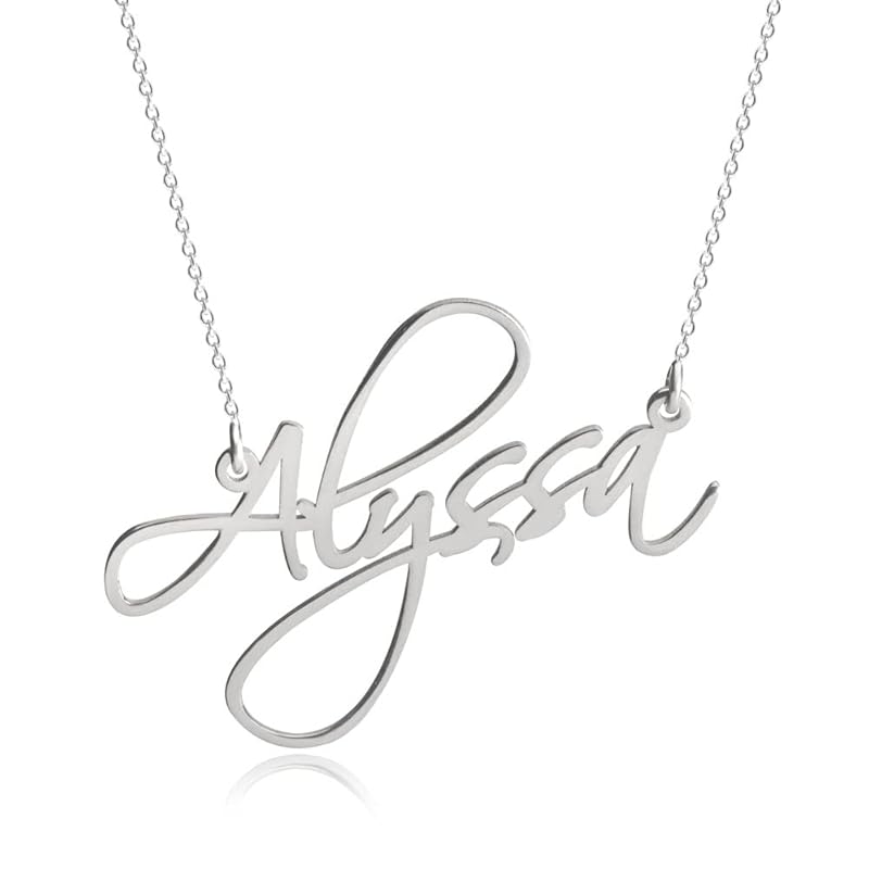 Personalized Script Name Necklace - ClickNShopGoods