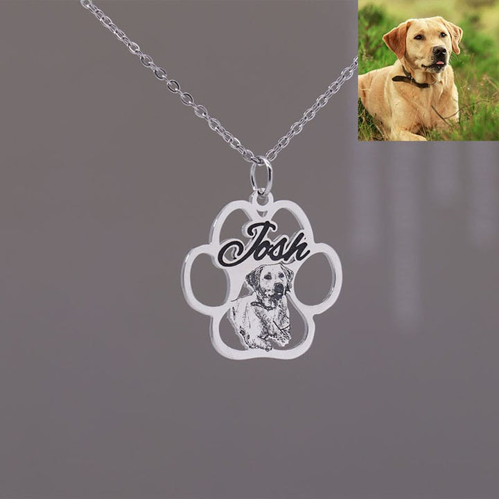 Custom Pet Photo Necklace