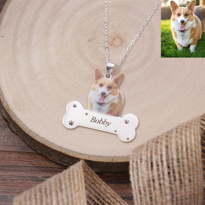 Custom Pet Photo Necklace