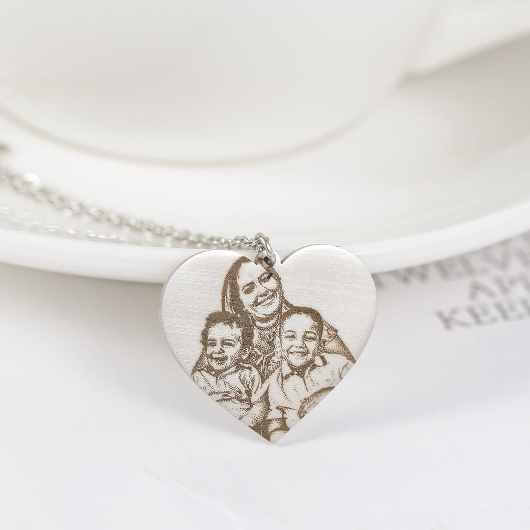 Personalized Photo Necklace