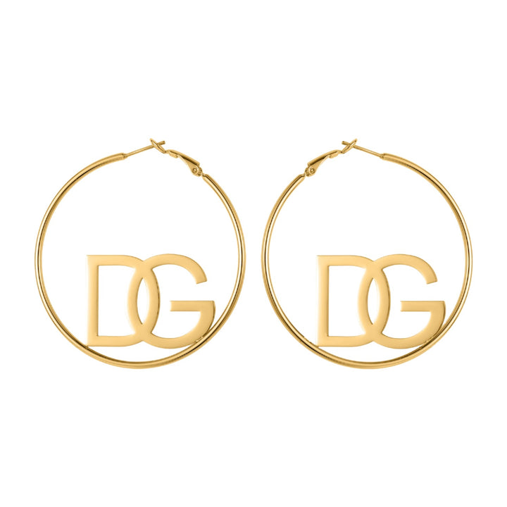 Initials Hoop Name Earrings - ClickNShopGoods