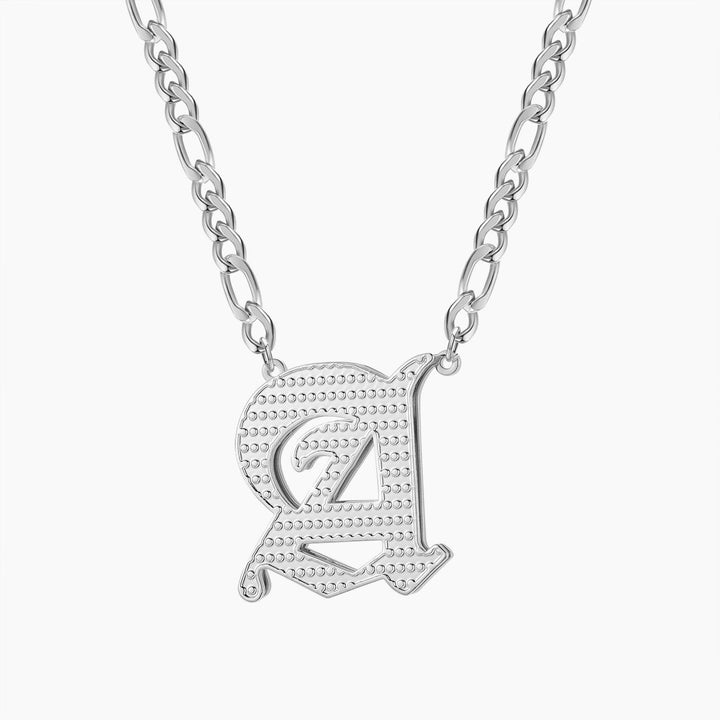 Double Plated Initials Necklace - ClickNShopGoods