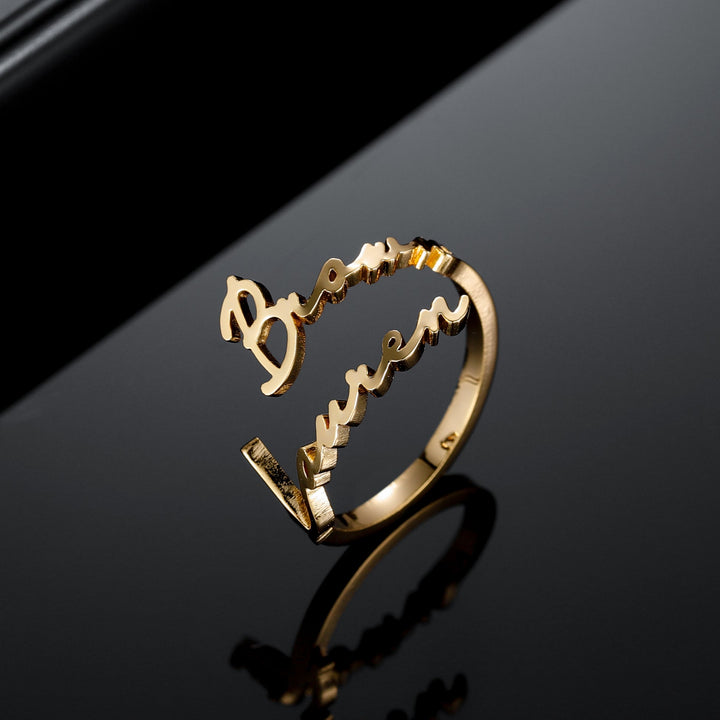 Double Name Ring - ClickNShopGoods