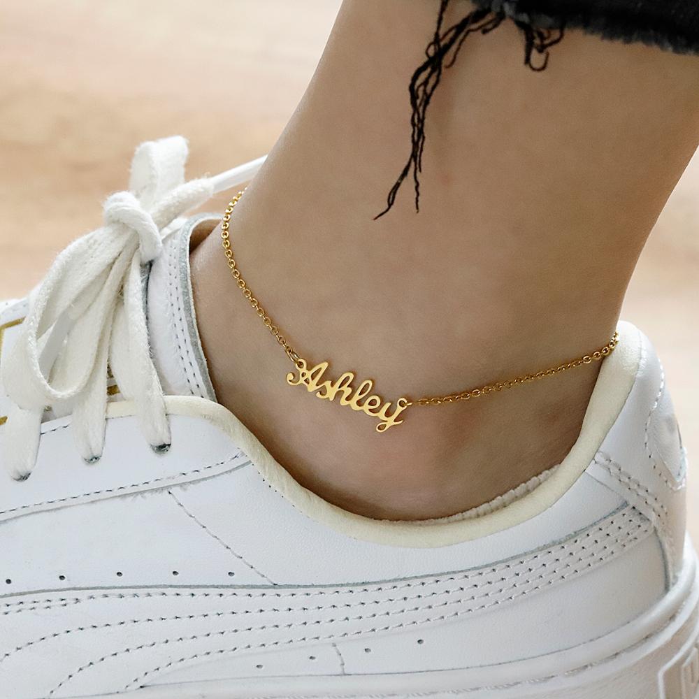 Custom Name Anklet - ClickNShopGoods