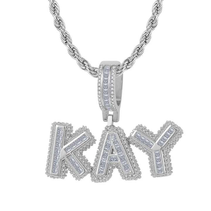 Iced Out Custom Name Necklace - ClickNShopGoods