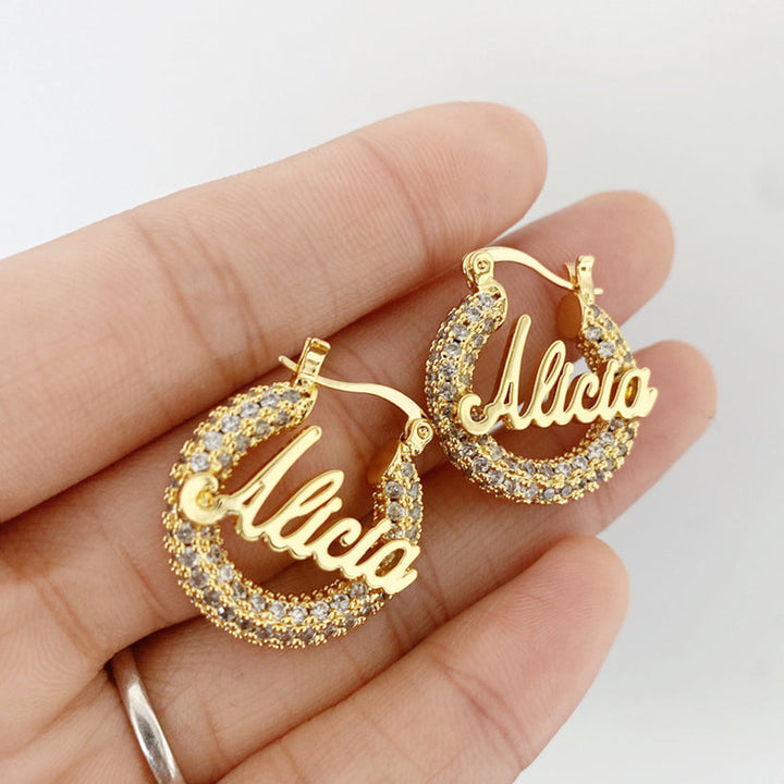 Iced Out Mini CZ Hoop Earrings - ClickNShopGoods