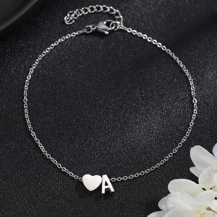 Customized Letter Anklet - ClickNShopGoods