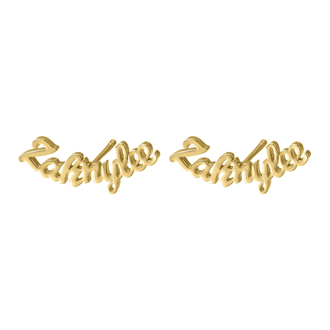 Custom Name Earring - ClickNShopGoods