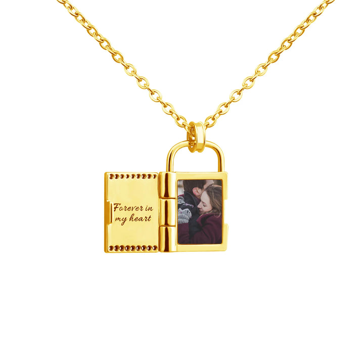 Custom Photo Envelope Necklace - ClickNShopGoods