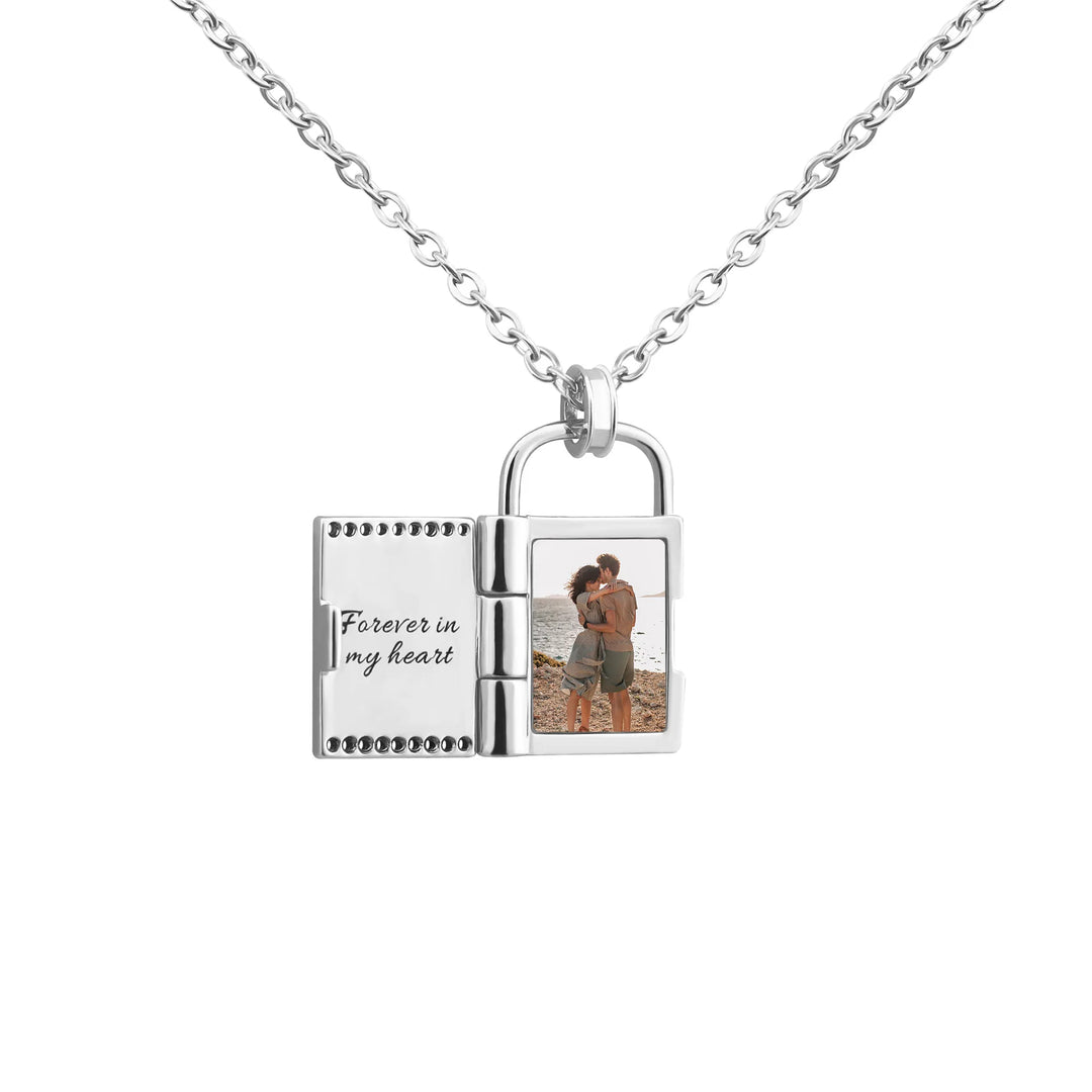 Custom Photo Envelope Necklace - ClickNShopGoods