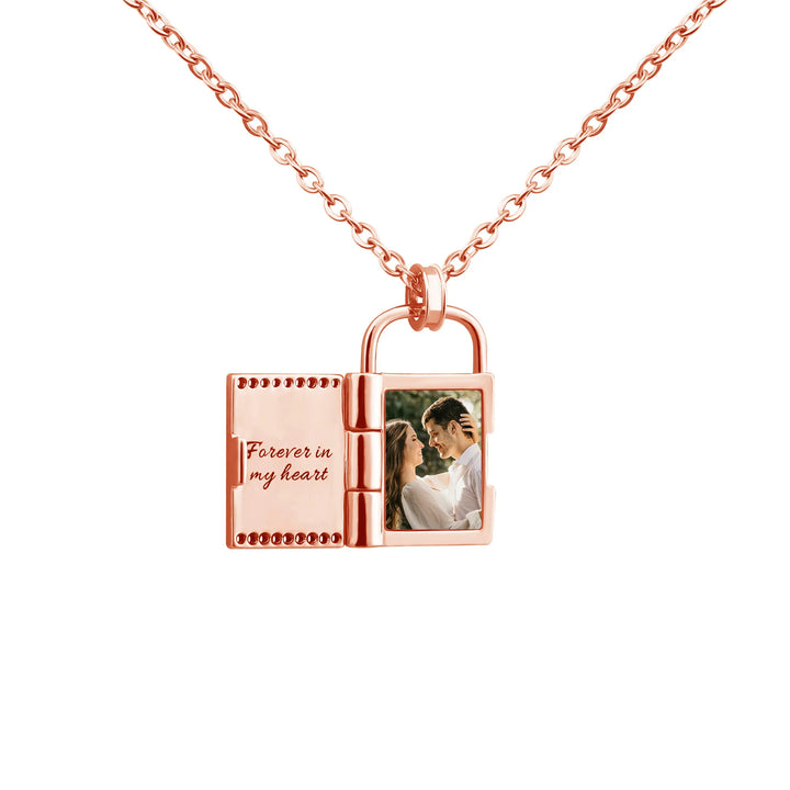 Custom Photo Envelope Necklace - ClickNShopGoods