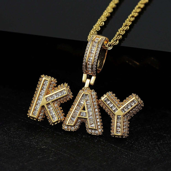 Iced Out Custom Name Necklace