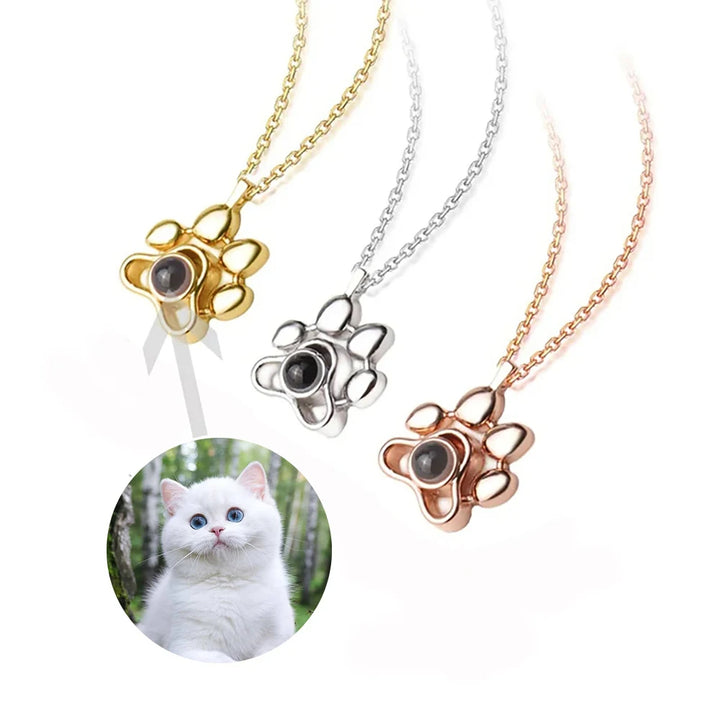 Personalized Pet Projection Photo Necklace